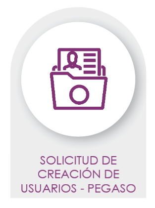 SVIAL SOLICITUD CREACIÓN DE USUARIOS PEGASO